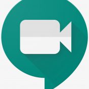 Google Meet icon graphic in green and white