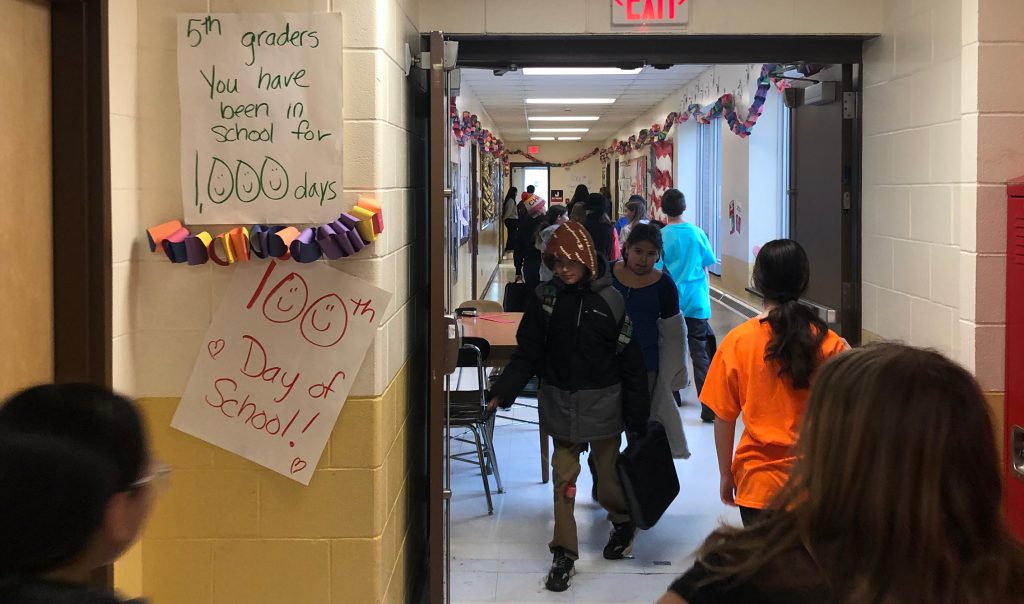5th graders celebrate 1,000th day