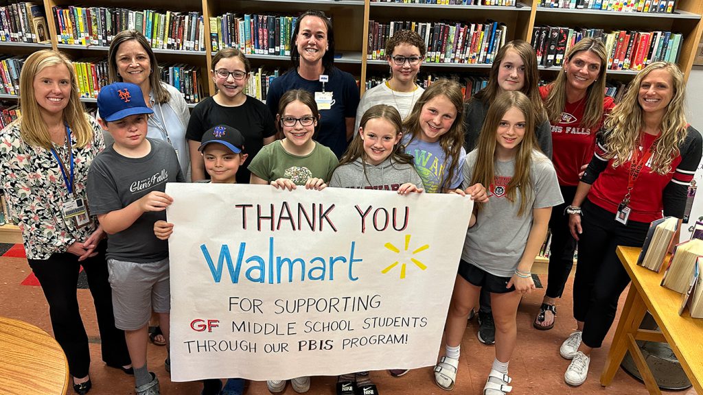 GFMS staff and students receive Walmart Community Grant